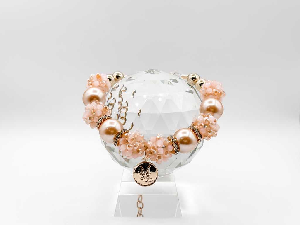 Necklace: Golden Splash Pink (Royal Birthday Collection)