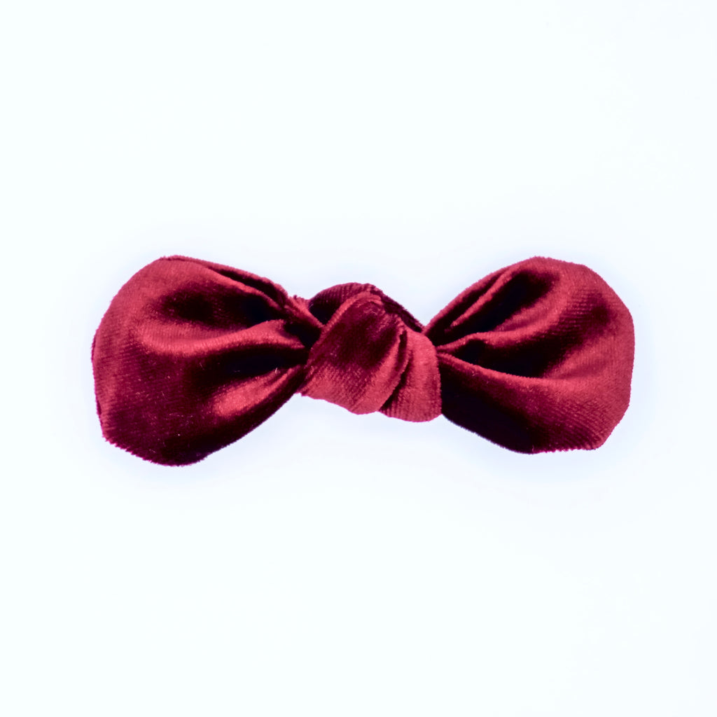 Velvet Bow: Ruby Red