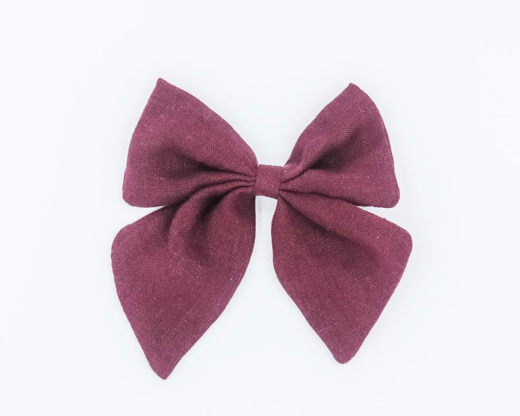 Sailor Bow: Mulberry