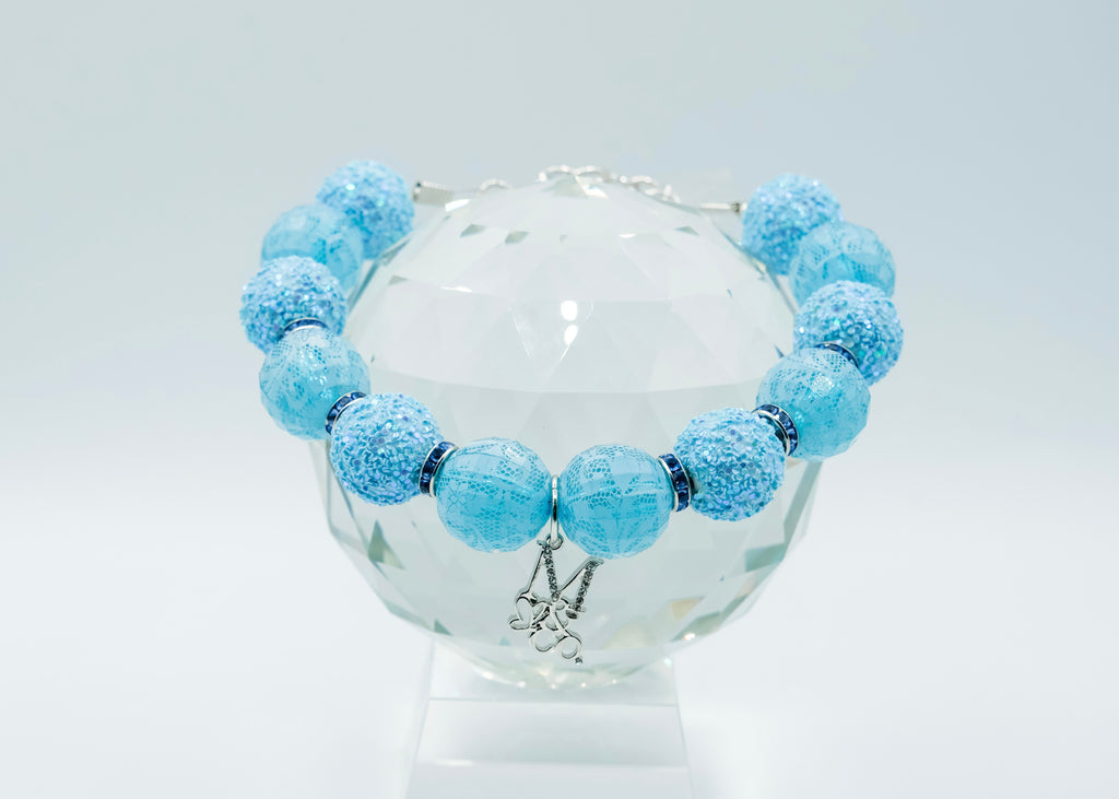 Necklace: Blue Lace