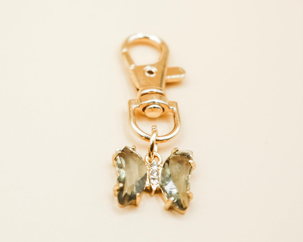 Butterfly Charm: Olive
